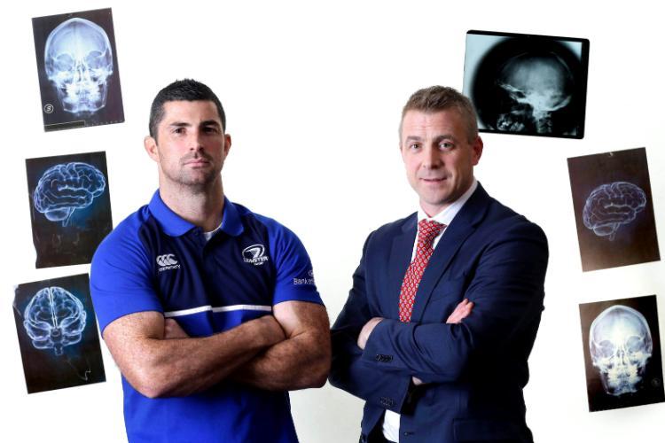 Pic of DO MD and Rob Kearney