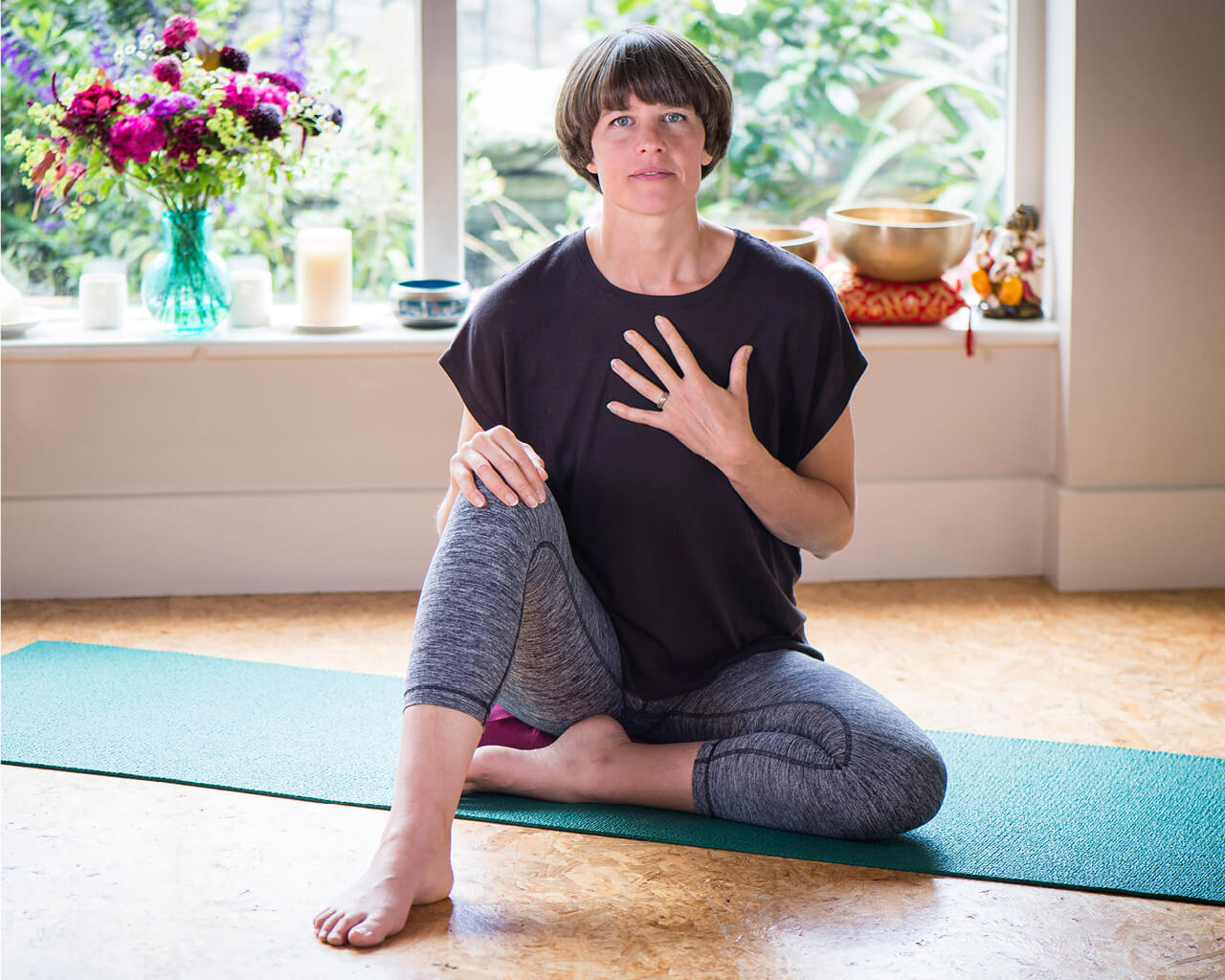 How Yoga can help with anxiety | Thrive | Laya Health Insurance