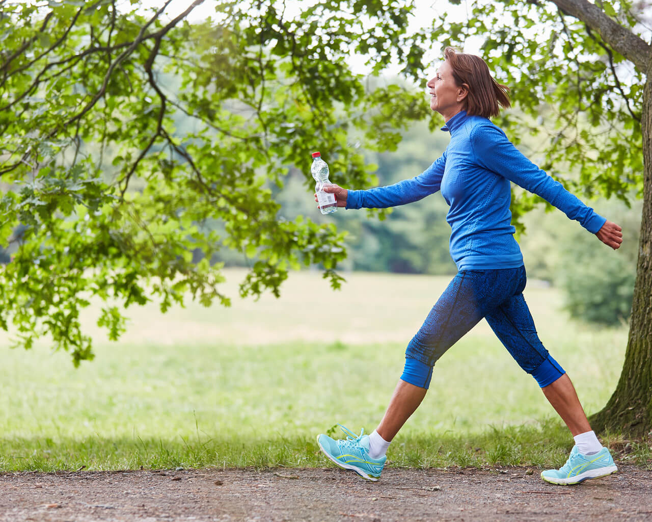 woman walking