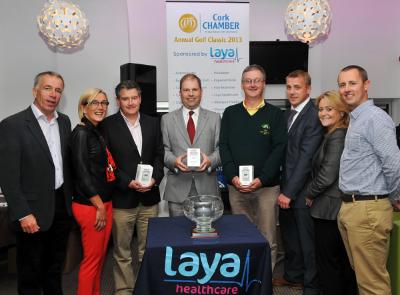 Group at the Cork Chamber Golf Classic 2013